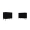 Manhattan Comfort Rockefeller Dresser in Black, PK2 2-103GMC2 - alternate 1